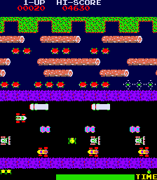 Frogger screenshot