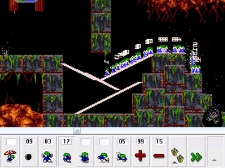 Another Lemmings screenshot