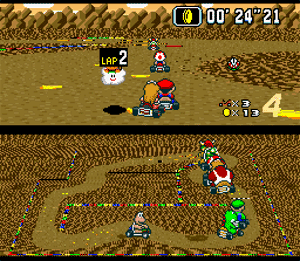 Super Mario Kart screenshot