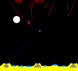 Missile Command screenshot