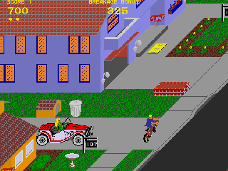 Paperboy screenshot